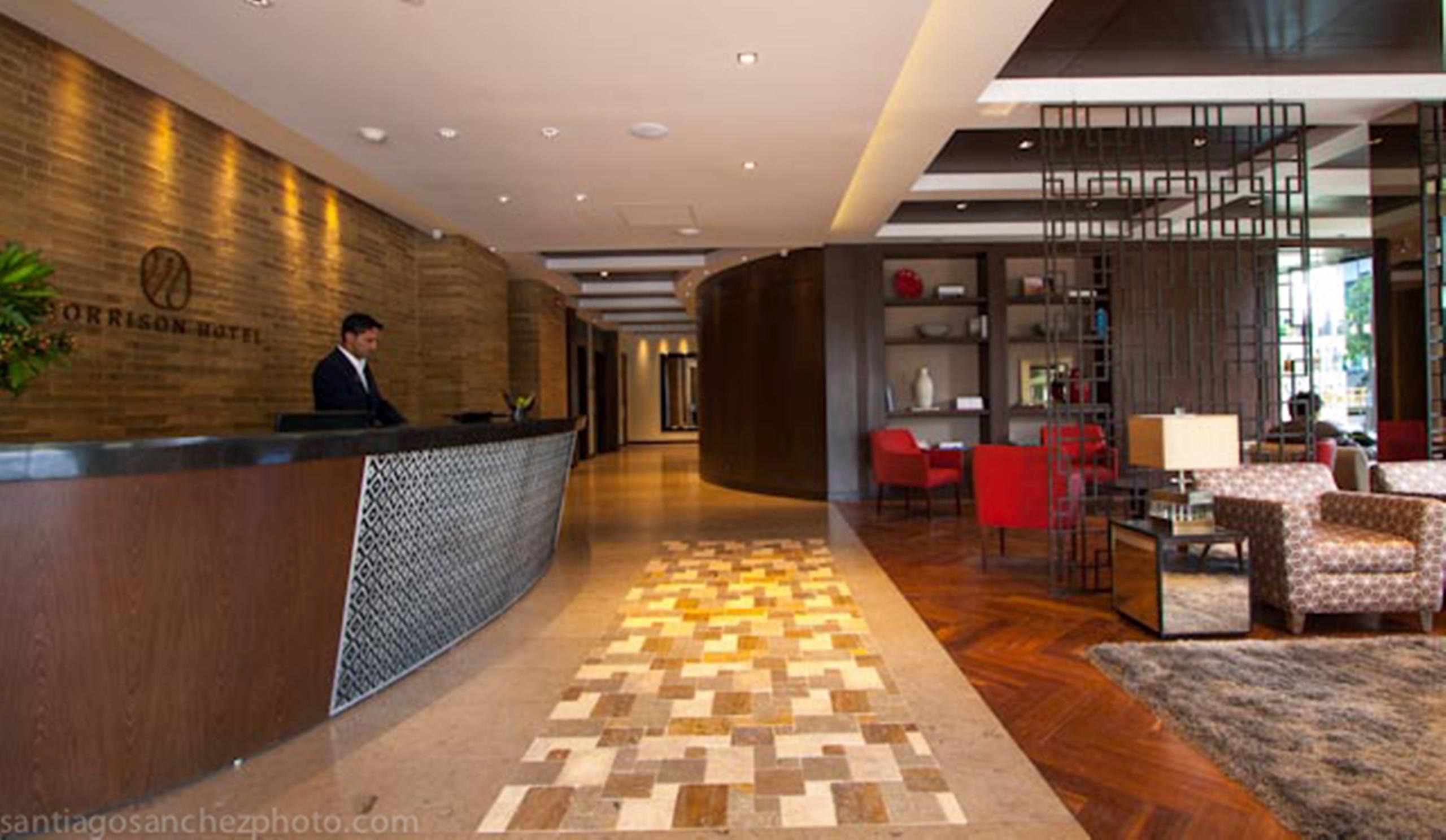 โรงแรมมอริสัน 114 โบโกตา ภายนอก รูปภาพ The lobby of the hotel